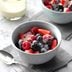 Berries with Vanilla Custard