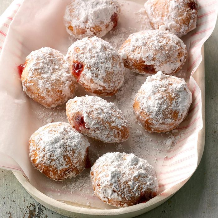 Berry-Filled Doughnuts