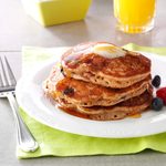 Berry Granola Pancakes