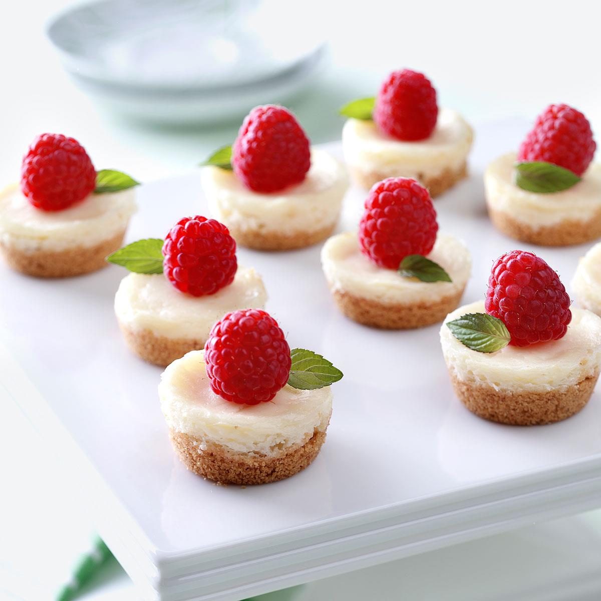 Mini Cheesecake Recipe - Saving Room for Dessert