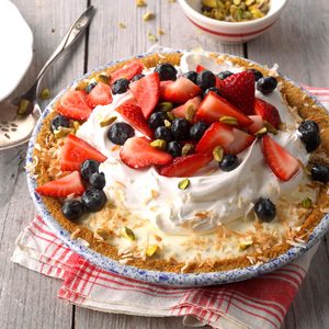 Berry Pistachio Pie