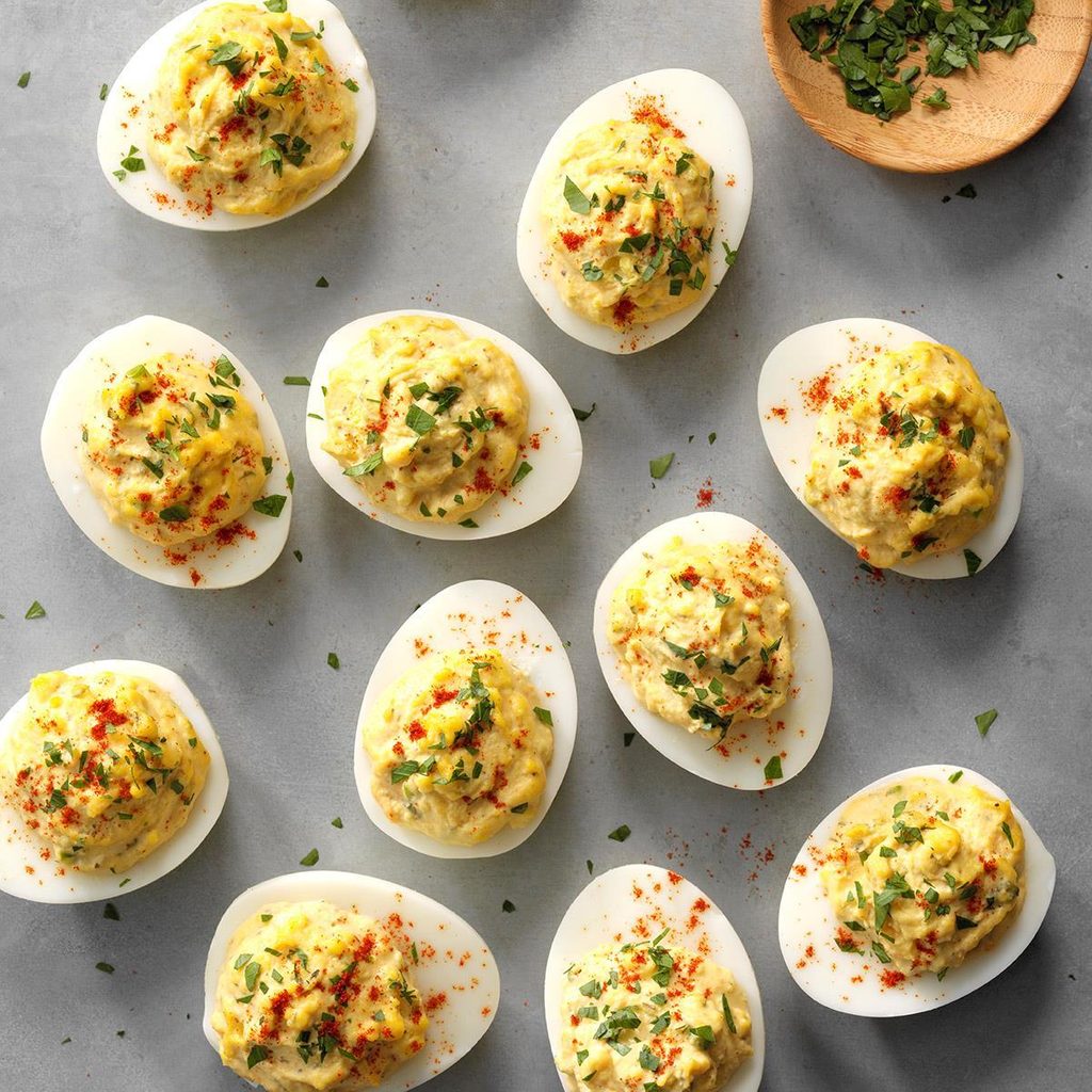 French Onion Deviled Eggs Recipe: How to Make It | Taste of Home