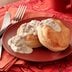 Biscuits with Turkey Sausage Gravy