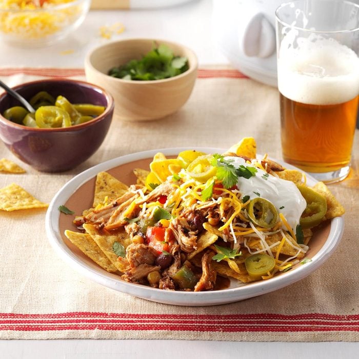 Black Bean Chicken Nachos