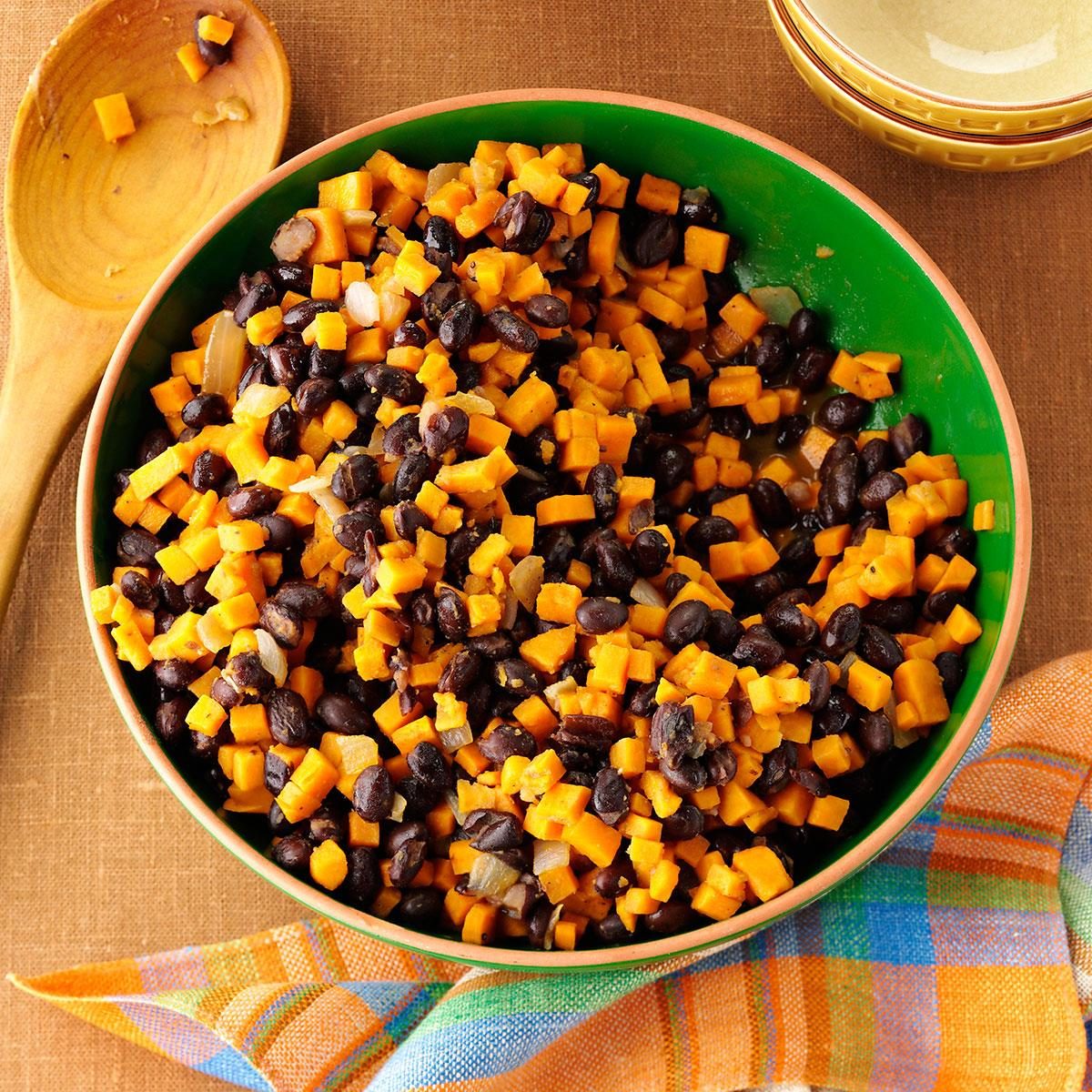 Black Bean-Sweet Potato Skillet