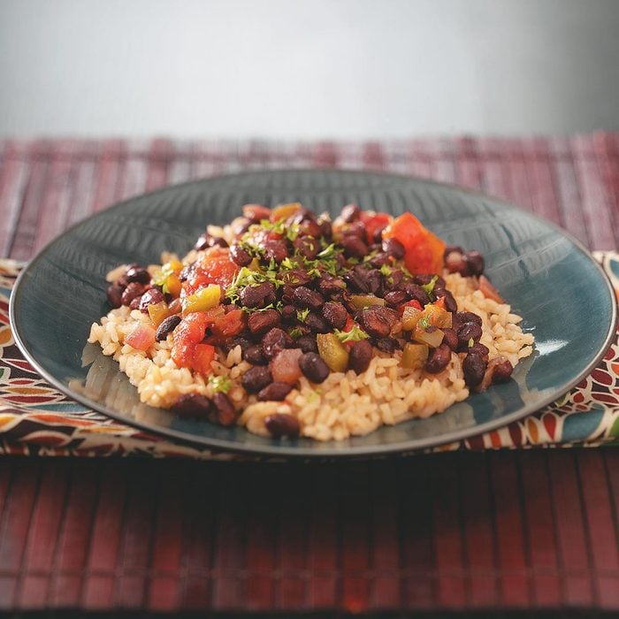 Black Beans with Brown Rice