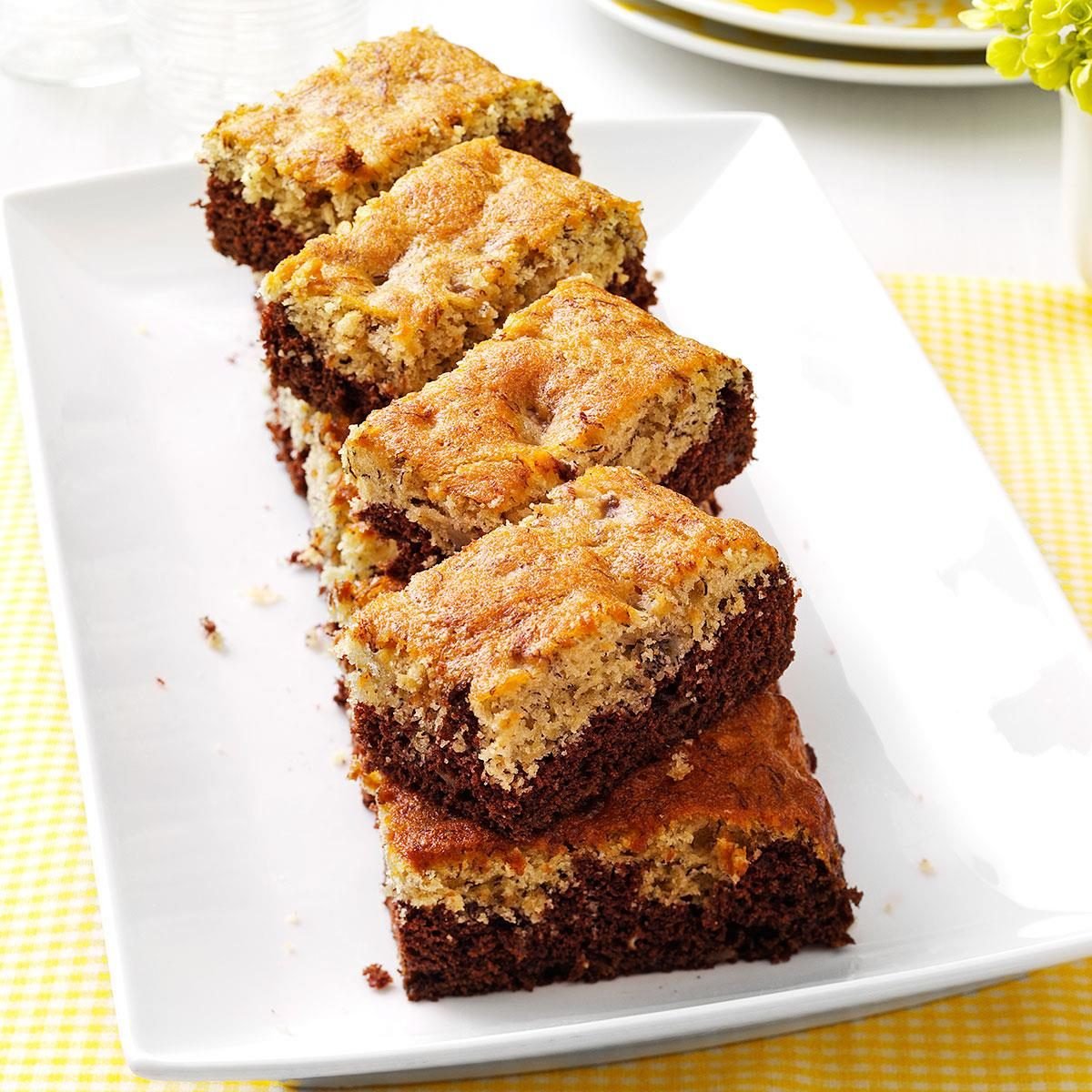 Black-Bottom Banana Bars