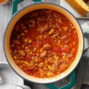 Black-Eyed Pea Sausage Stew