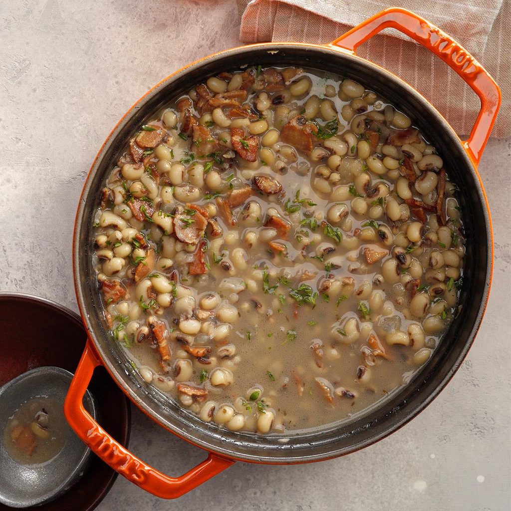 Black-Eyed Peas with Bacon