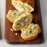 Blue Cheese Garlic Bread