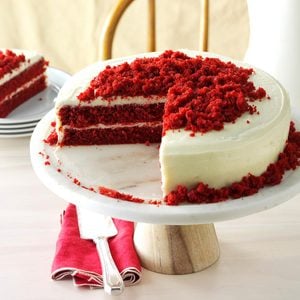 Blue-Ribbon Red Velvet Cake