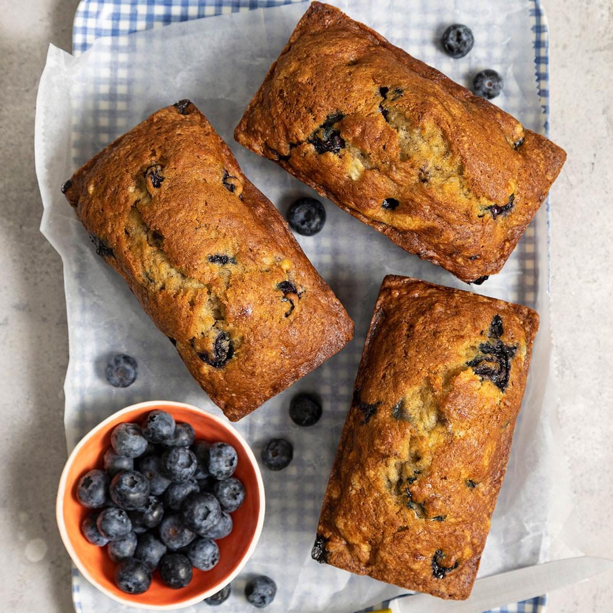 Blueberry Banana Bread