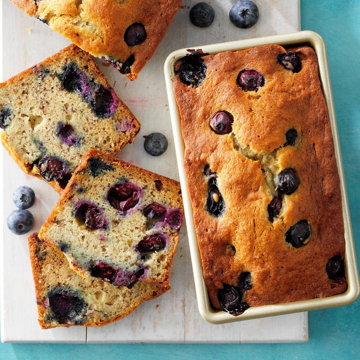 Blueberry Banana Bread