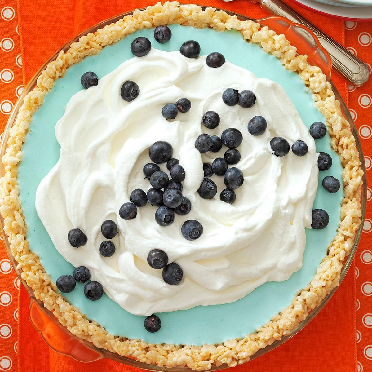 Blueberry Cloud Pie