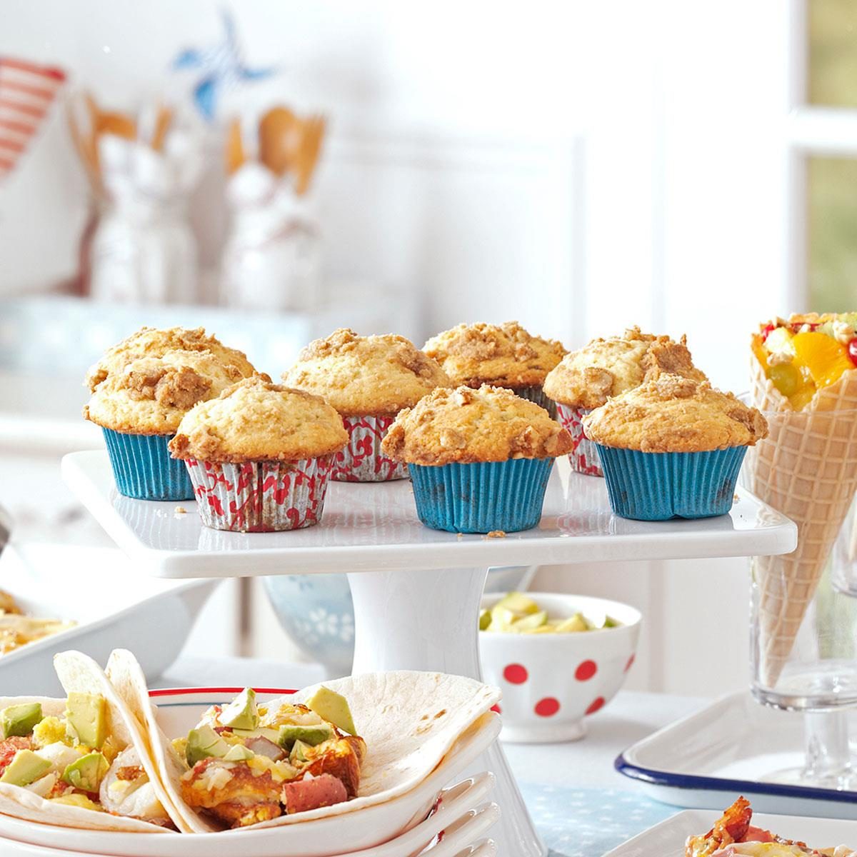 Blueberry-Filled Muffins