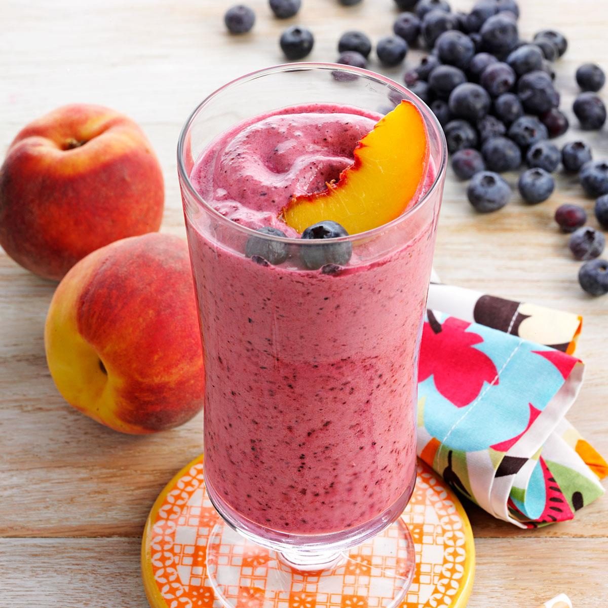 Blueberry Fruit Smoothie Recipe | Taste of Home