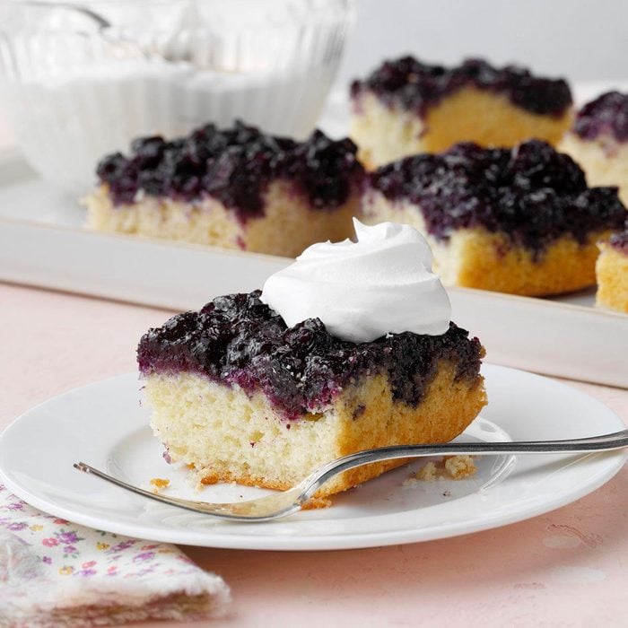 Blueberry Upside-Down Cake