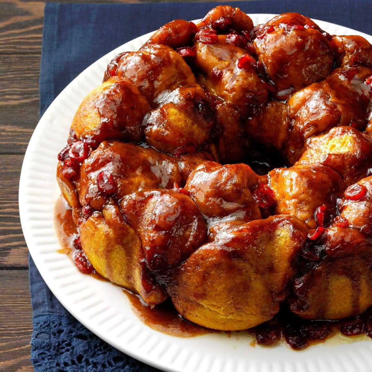 Bread Machine Pumpkin Monkey Bread