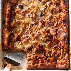 White Chocolate Bread Pudding