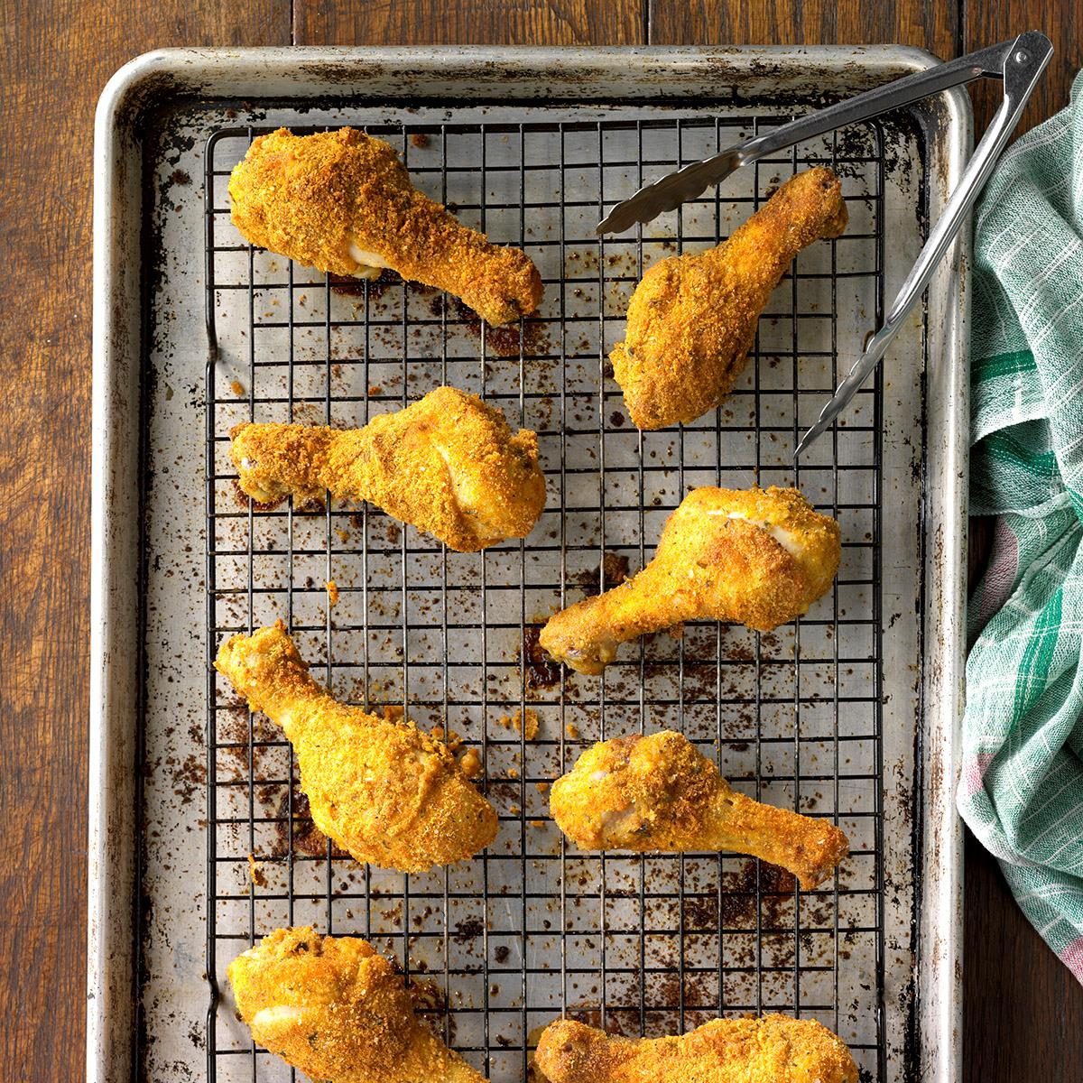 Breaded Curry Chicken Drummies