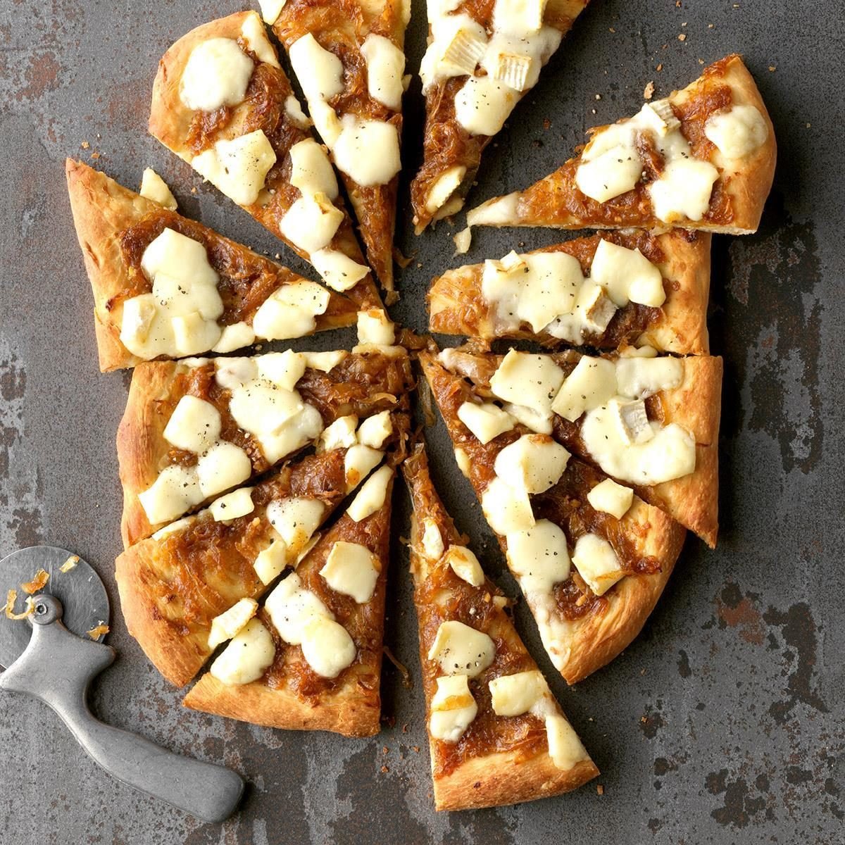 Brie & Caramelized Onion Flatbread