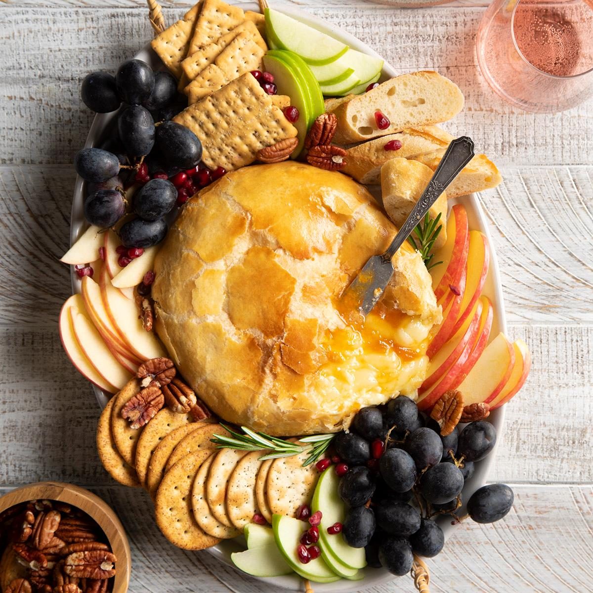 Baked Brie in Puff Pastry