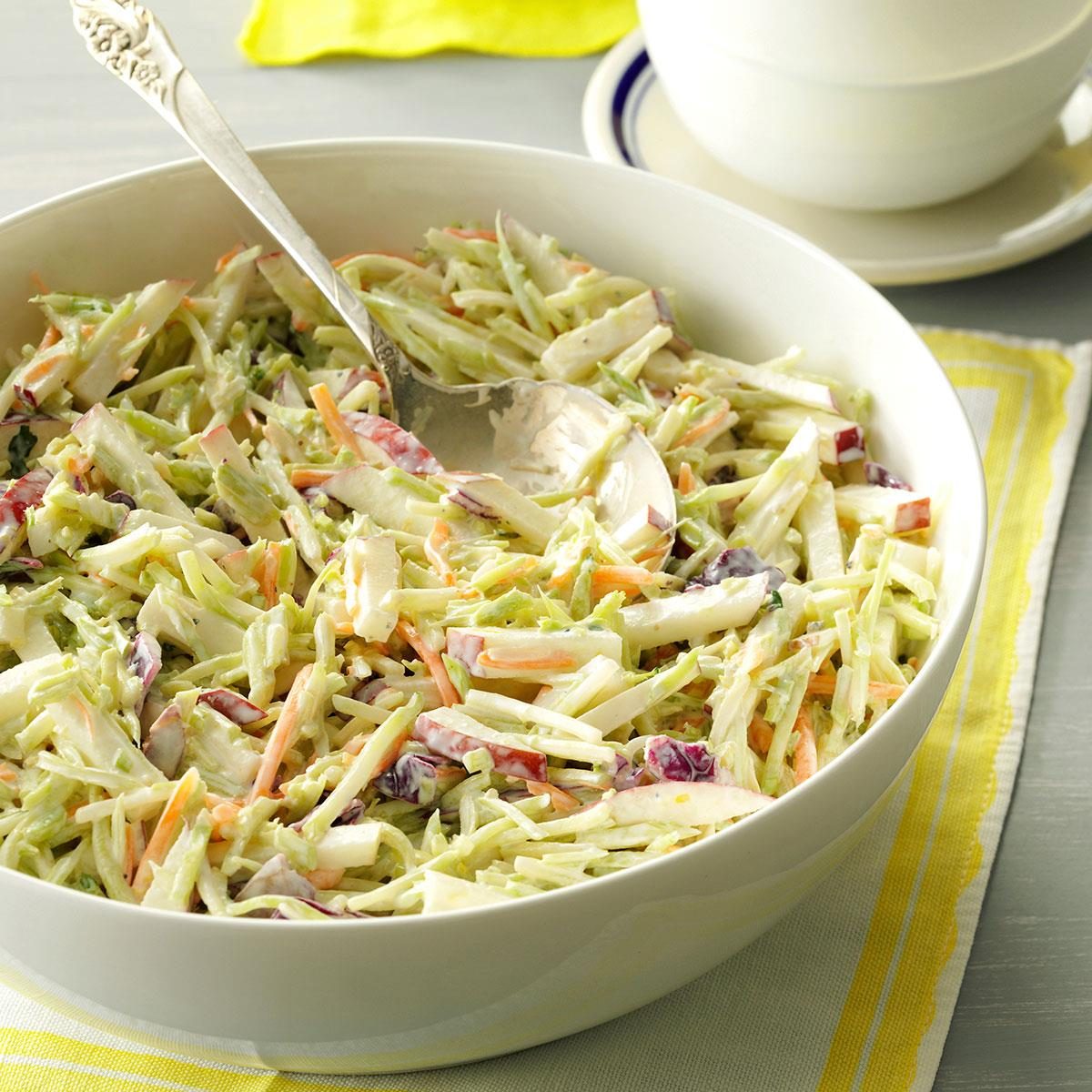 Broccoli Slaw with Lemon Dressing