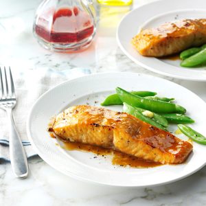 Brown Sugar-Glazed Salmon