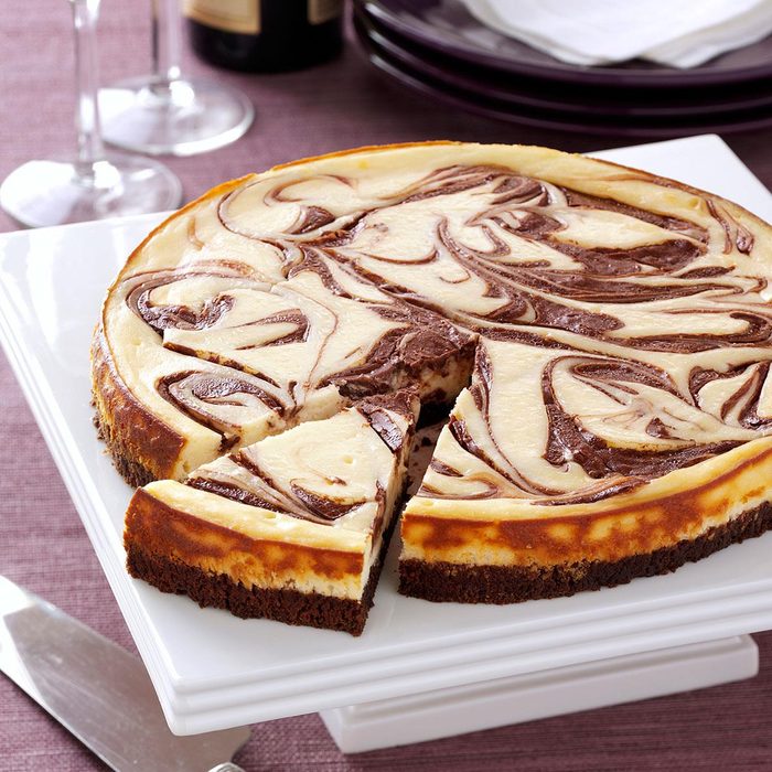 Brownie Swirl Cheesecake