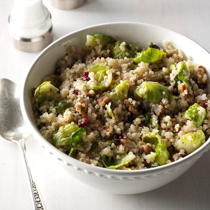 Brussels Sprouts & Quinoa Salad
