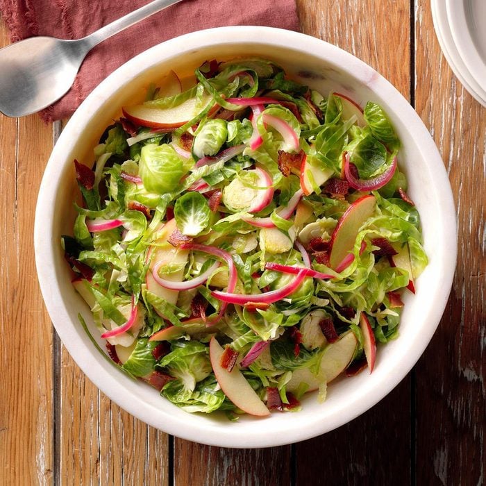 Brussels Sprouts with Bacon Vinaigrette