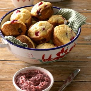 Buttermilk Cranberry Muffins