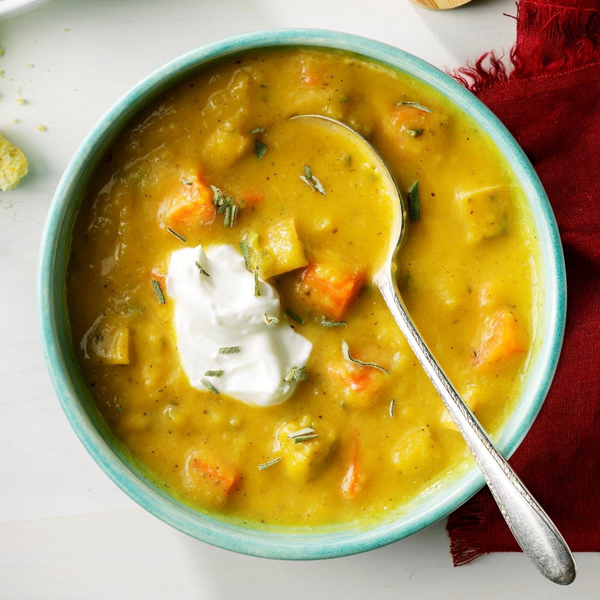 Butternut Squash and Sausage Soup