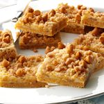 Butterscotch-Toffee Cheesecake Bars