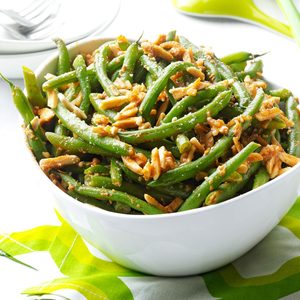 Buttery Almond Green Beans