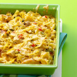 Cajun Chicken Pasta Bake