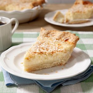 Can’t-Miss Coconut Custard Pie