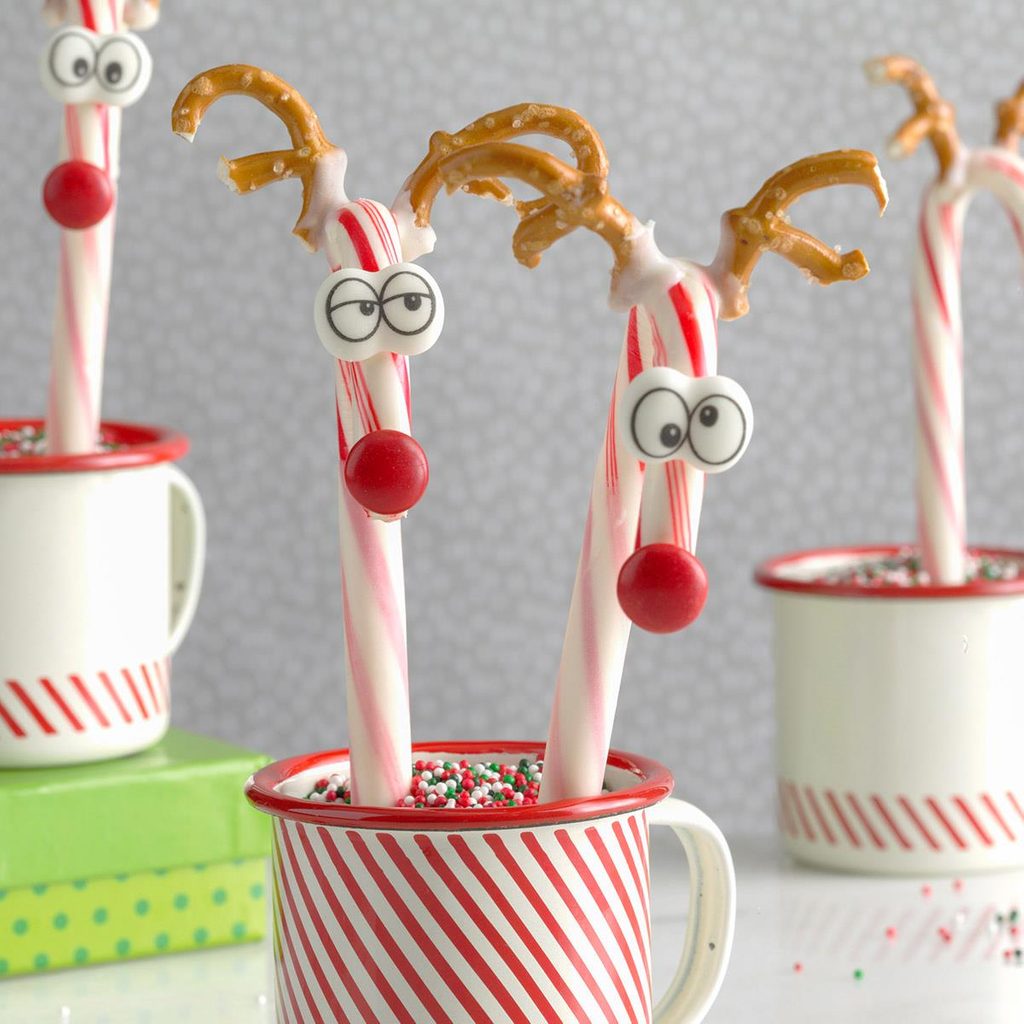 Candy Cane Reindeer