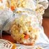 Candy Corn & Peanut Popcorn Balls