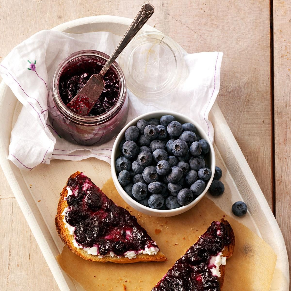 Canned Blueberry Jam Recipe | Taste of Home