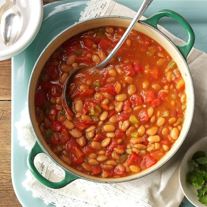 Cantina Pinto Beans in Soup Pot