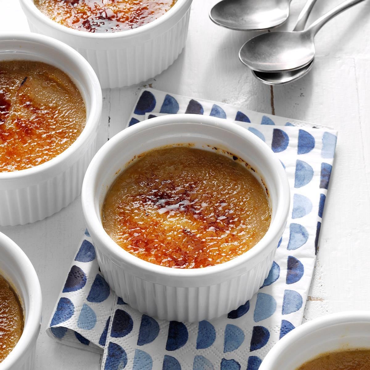 Caramel Apple Creme Brulee