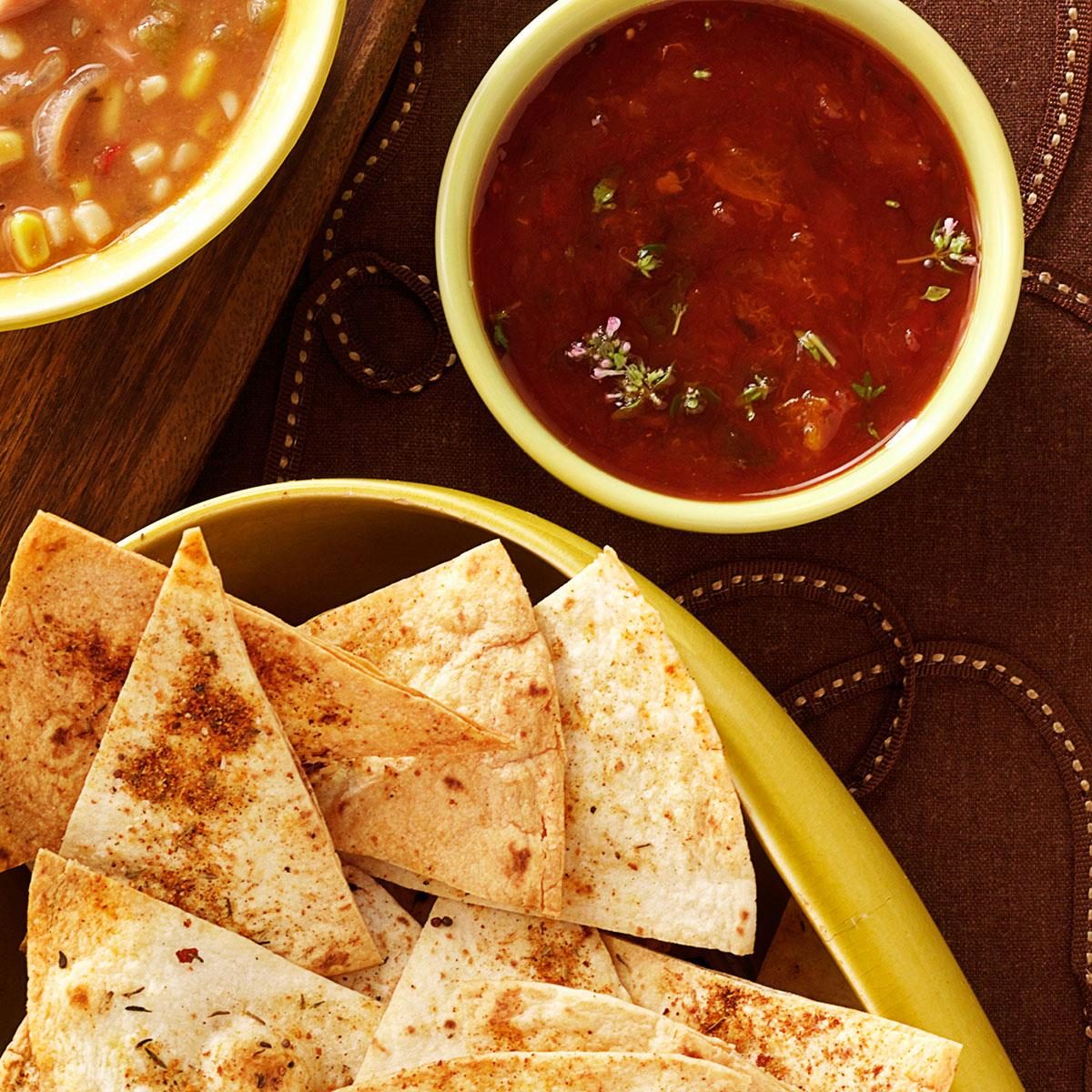 Caribbean Chips with Apricot Salsa Recipe: How to Make It