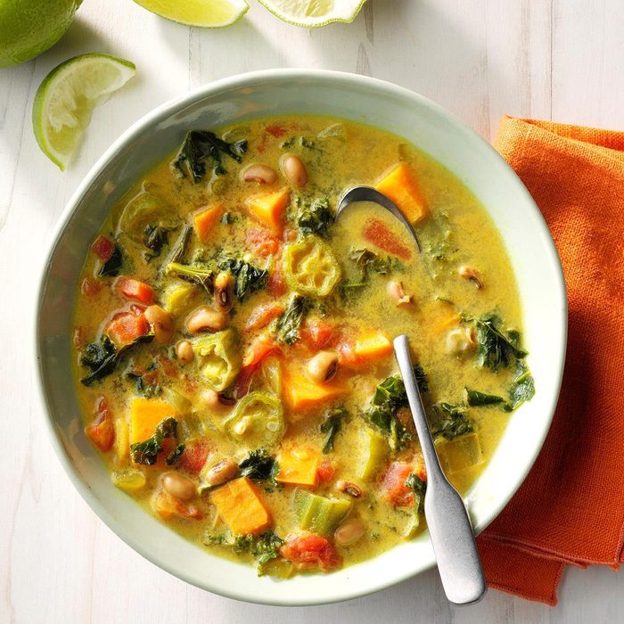 Caribbean Potato Soup