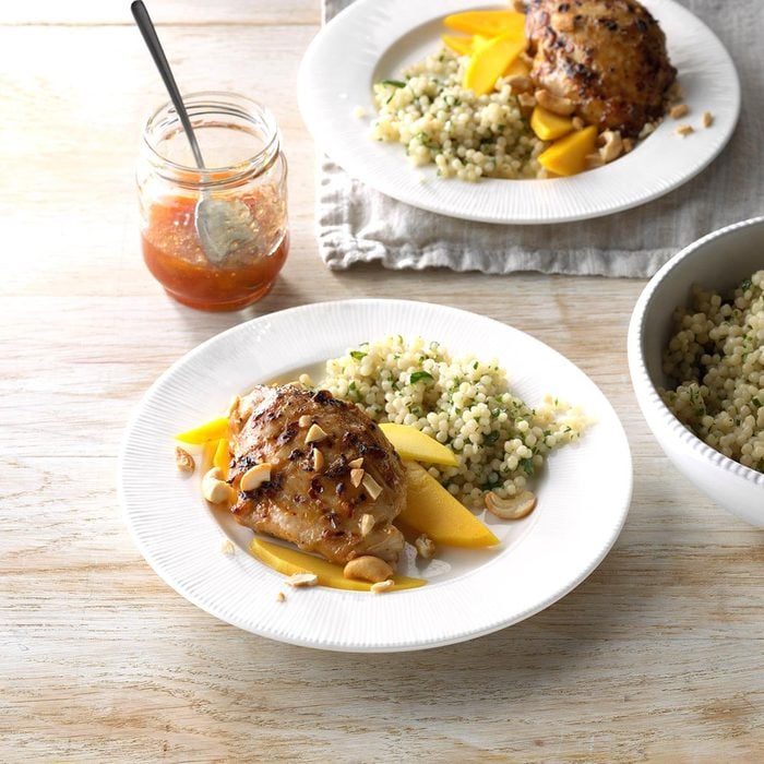 Cashew Mango Grilled Chicken