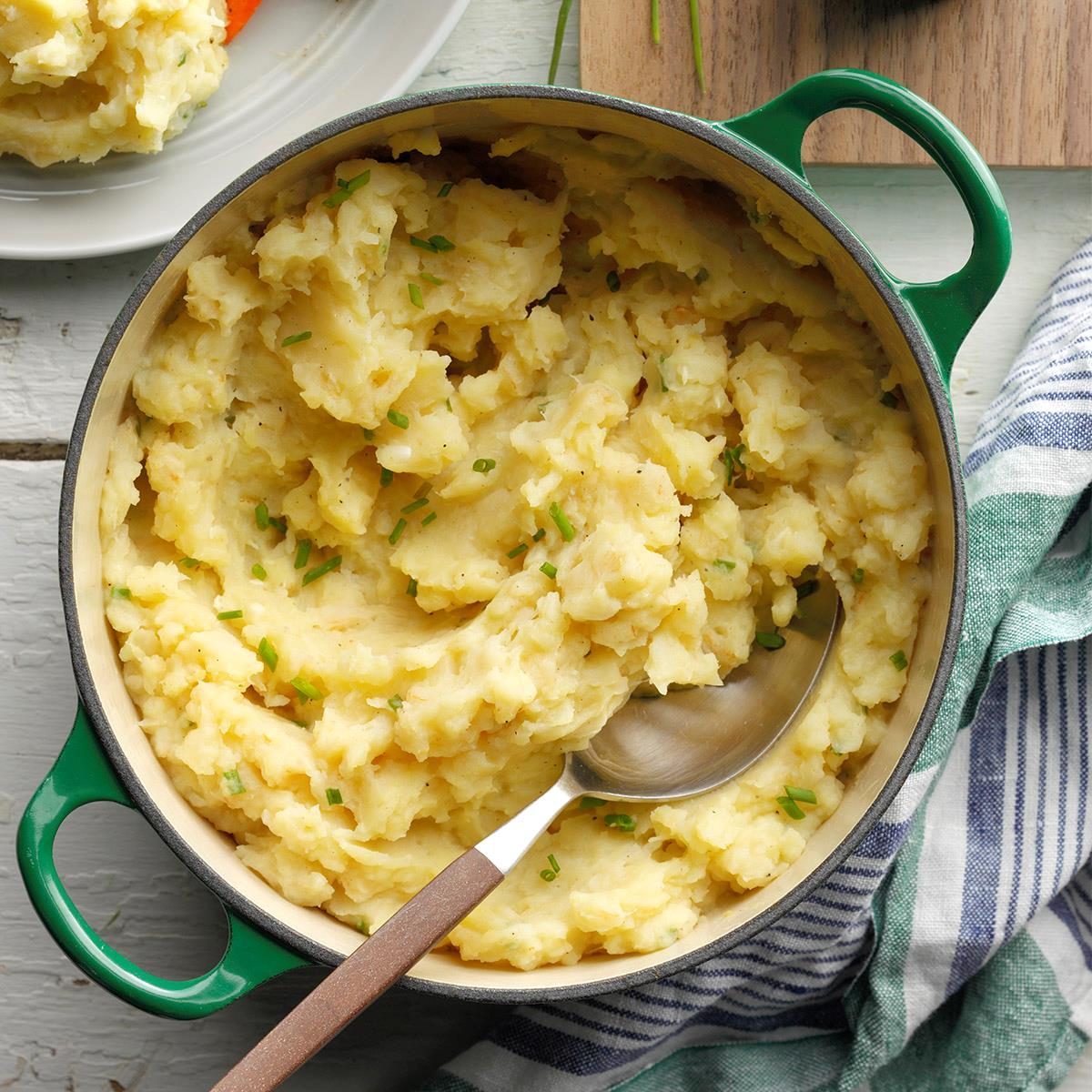 Celeriac & Garlic Mashed Potatoes