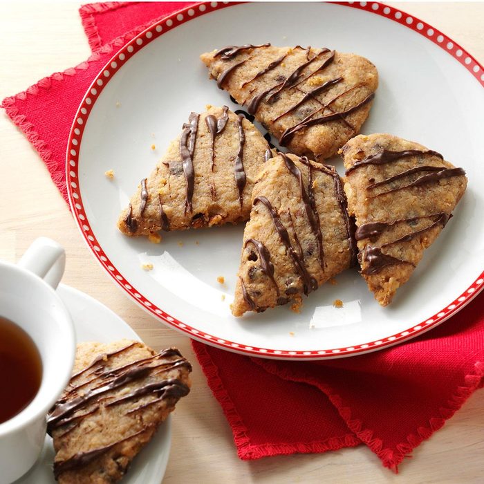 Chai Chocolate Chip Shortbread