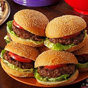 Cheddar and Bacon Burgers