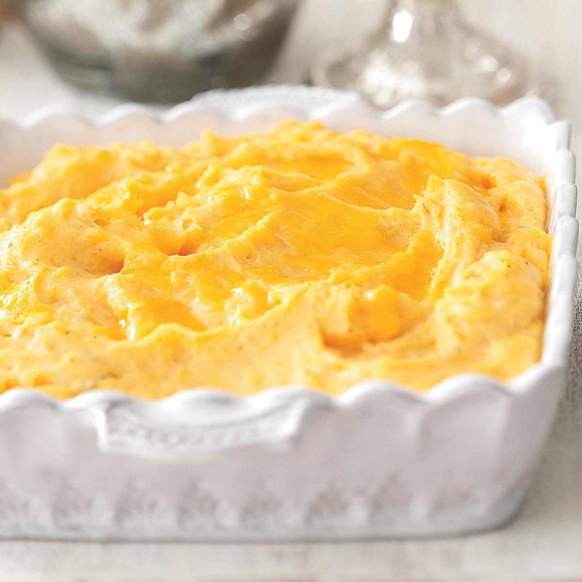 Cheddar Cheese Mashed Potatoes