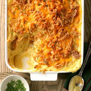 Cheddar and Chive Mashed Potatoes